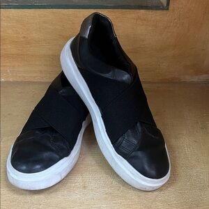 Cole Haan Black Sneakers with White Soles